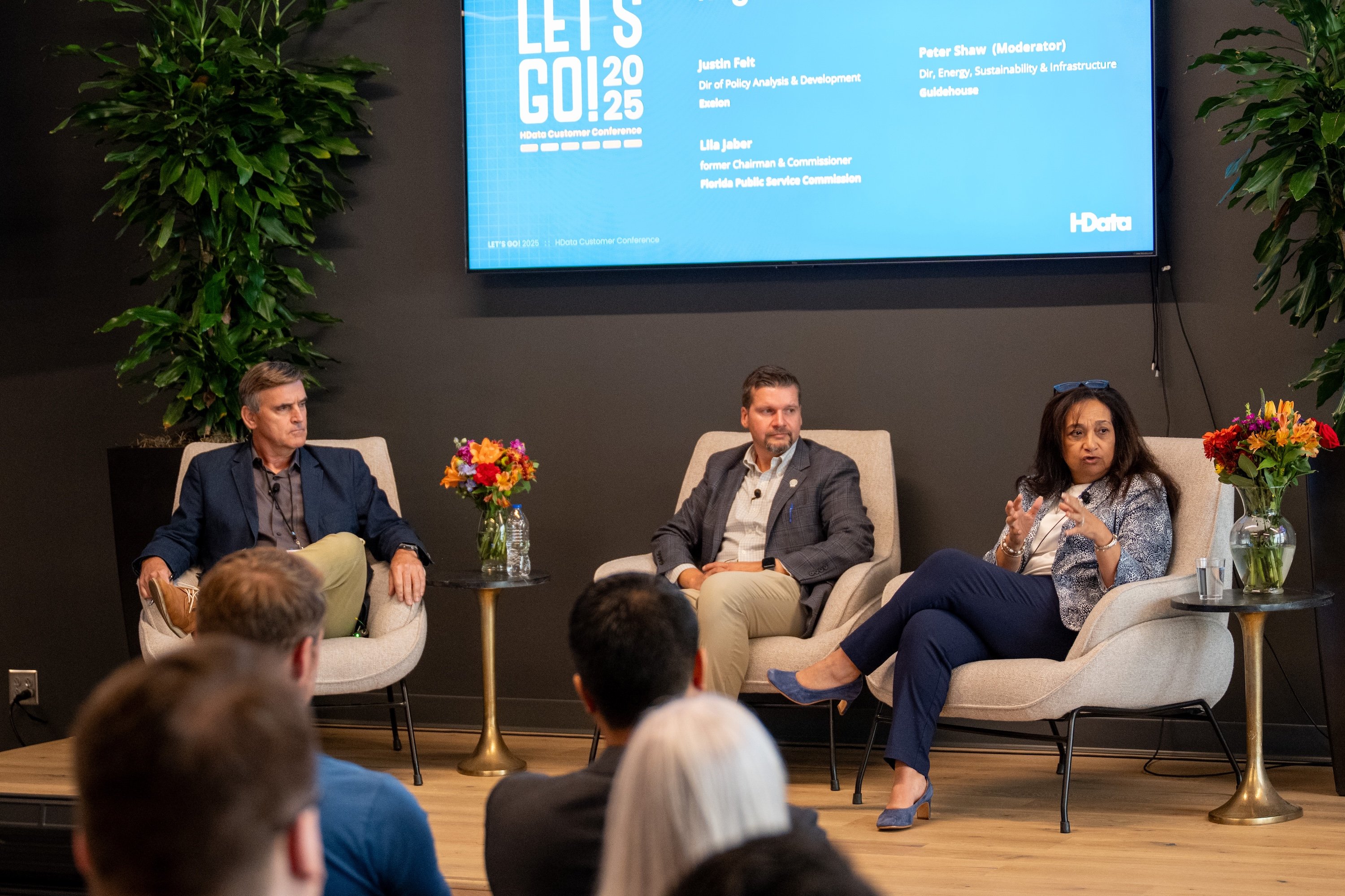 Panelists presenting