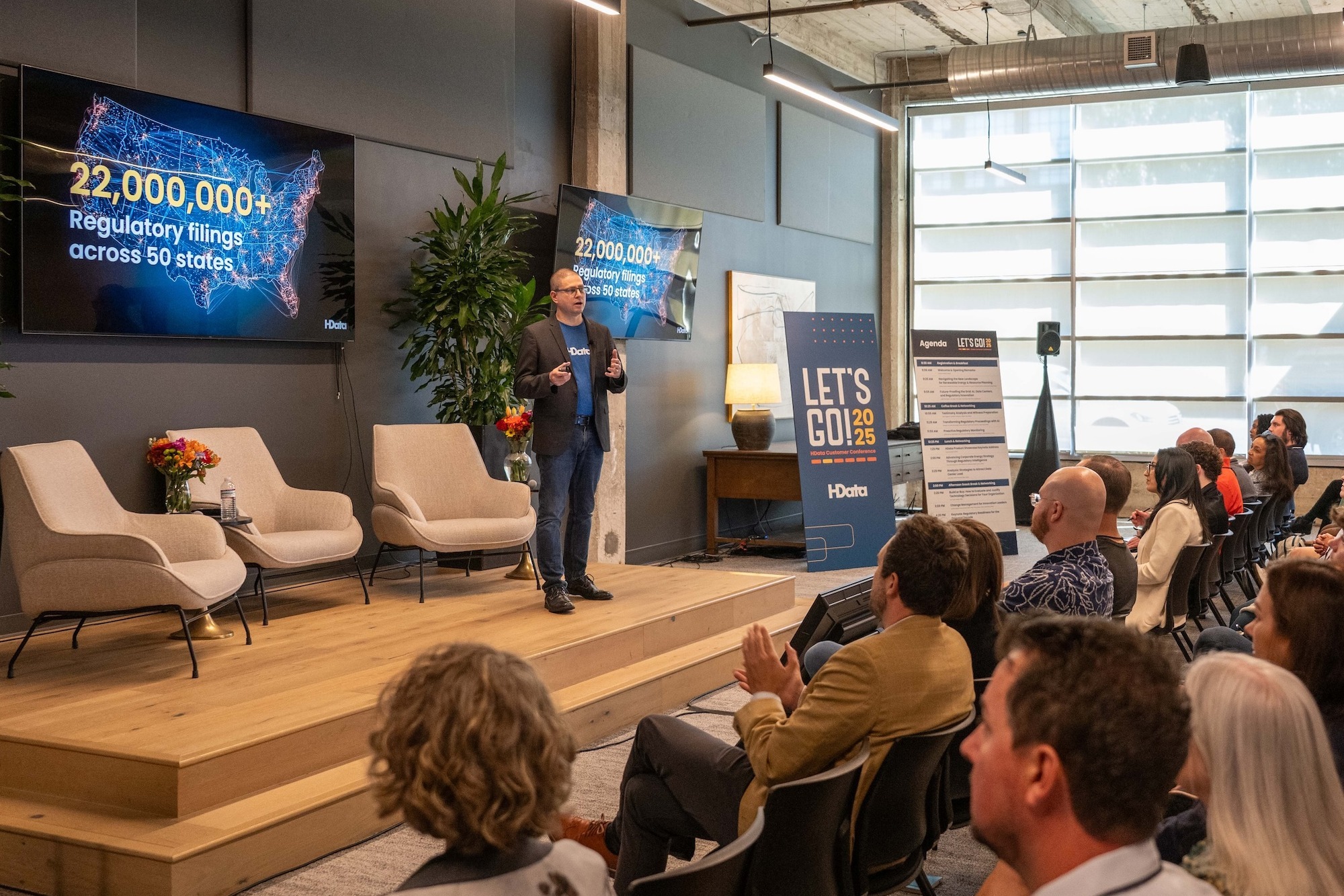 Yuval Lubowich presenting